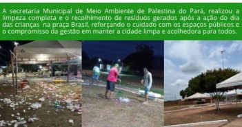 Informativo da secretaria de meio ambiente