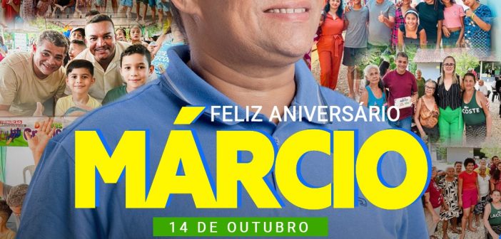 FELIZ ANIVERSÁRIO, MÁRCIO !