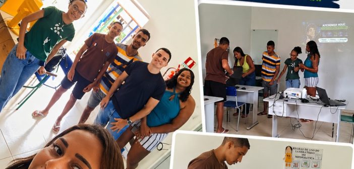 Mais uma turma para as aulas de computação do Projeto Escola Aberta –  conectado com nossas crianças,  adolescentes e jovens.