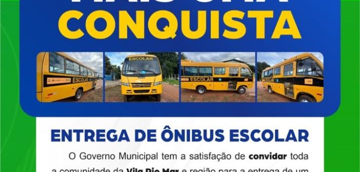 MAIS UMA CONQUISTA!