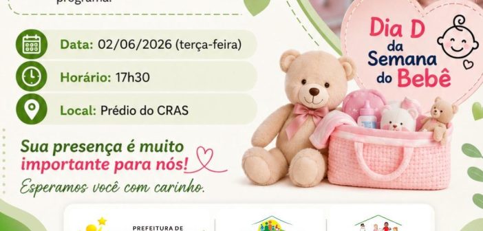 Dia D da Semana do Bebê.